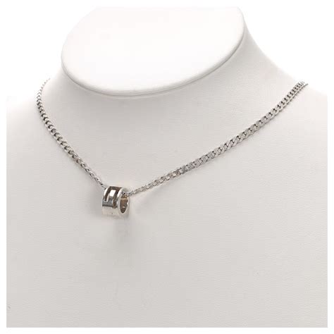 collier gucci femme argent